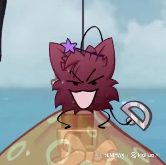 Animated Cat Character Dancing on Ship's Mast – AI Generated Video | Hailuo AI