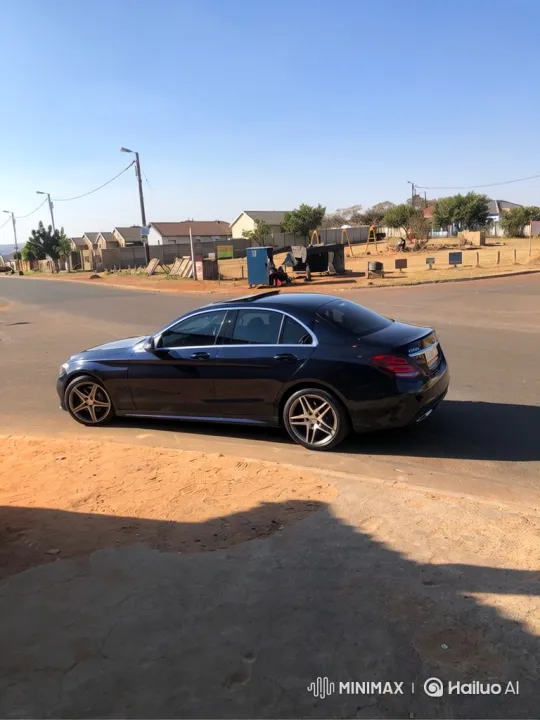 Mercedes-Benz Sedan Lowering on Air Suspension – AI Generated Video | Hailuo AI
