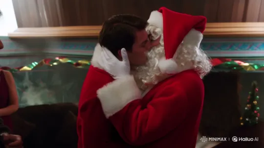 Anne Hathaway Reveals as Santa in Intimate Transformation Scene – AI Generated Video | Hailuo AI