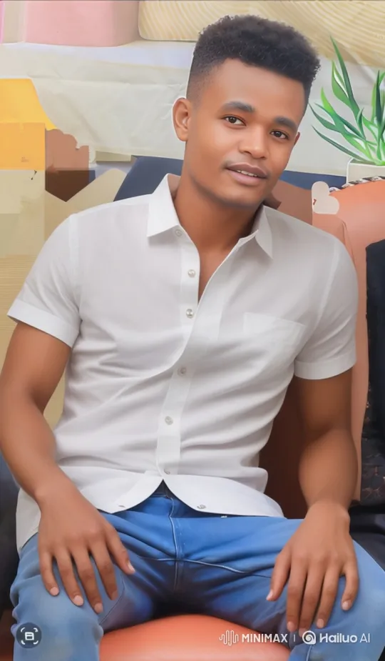 Young Man on Orange Seat: Camera Moves and Shifts – AI Generated Video | Hailuo AI