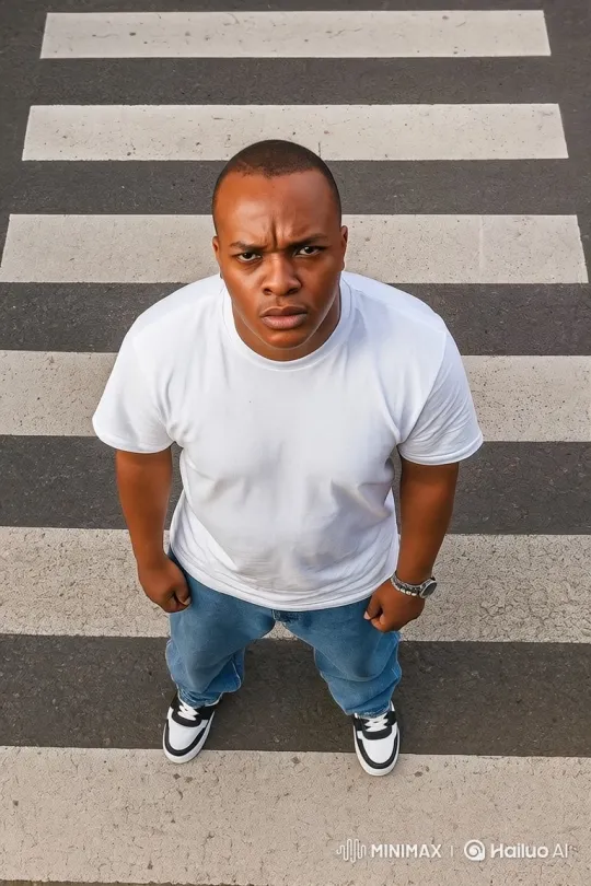 Man in White Shirt Enters and Drives Away in Red Sports Car – AI Generated Video | Hailuo AI