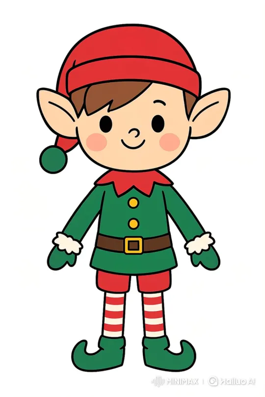 Cheerful Cartoon Elf Dancing with Joy – AI Generated Video | Hailuo AI
