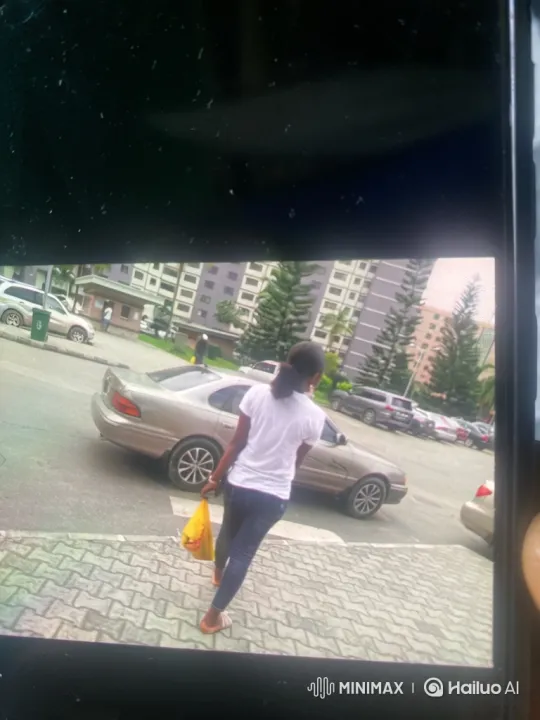 Woman Boards Futuristic Aircraft in Residential Area – AI Generated Video | Hailuo AI