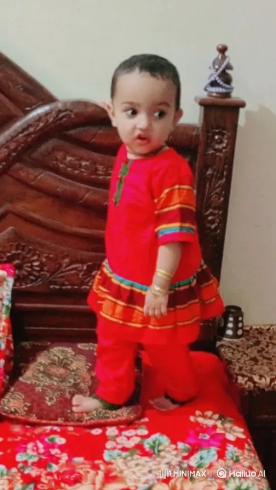 Toddlers Curiosity Captured in Room Exploration – AI Generated Video | Hailuo AI