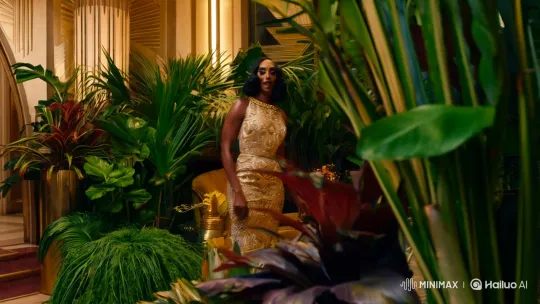 Black Ghetto Glamour in Art Deco Home – AI Generated Video | Hailuo AI