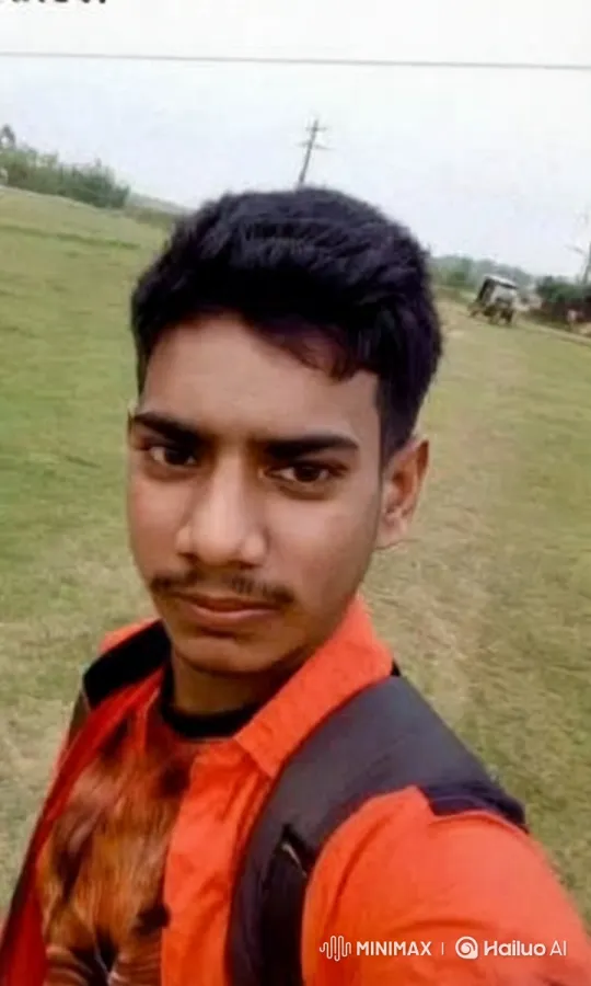 Young Man in Serene Field with Tractor and Gentle Breeze – AI Generated Video | Hailuo AI