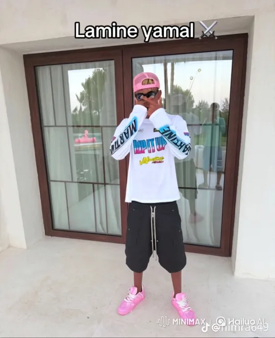 Lamine Yamal Walks to Car, Slides into Passenger Seat – AI Generated Video | Hailuo AI
