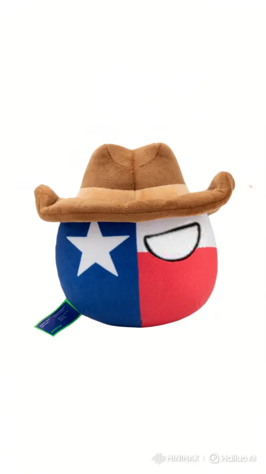 Texas Flag Plush Toy Launches on Rocket – AI Generated Video | Hailuo AI