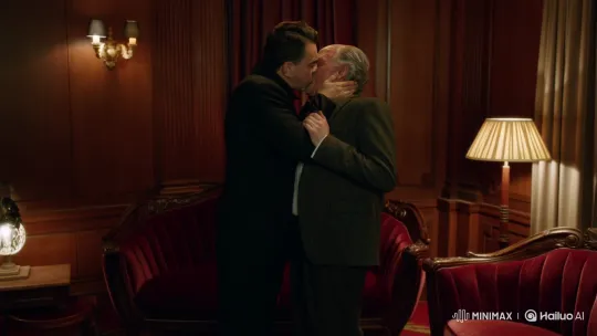 Mafia Boss Transforms into Anne Hathaway in Luxurious Room – AI Generated Video | Hailuo AI