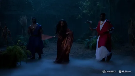 Mystical Dance of Orishas: Oya, Ogum, and Xango – AI Generated Video | Hailuo AI