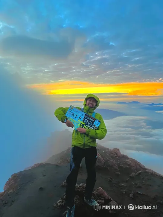 Epic Journey: From Mountain Peak to Earth's Orbit – AI Generated Video | Hailuo AI