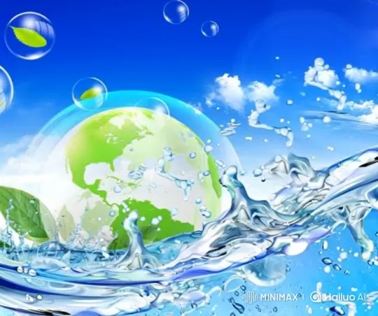 Vibrant Earth Globe in Tranquil, Dynamic Setting – AI Generated Video | Hailuo AI