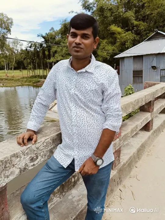 Man enters car on rural bridge, drives away – AI Generated Video | Hailuo AI