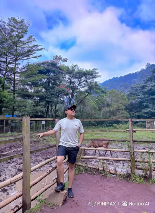 Man, Deer, and Earth from Space: A Cinematic Journey – AI Generated Video | Hailuo AI