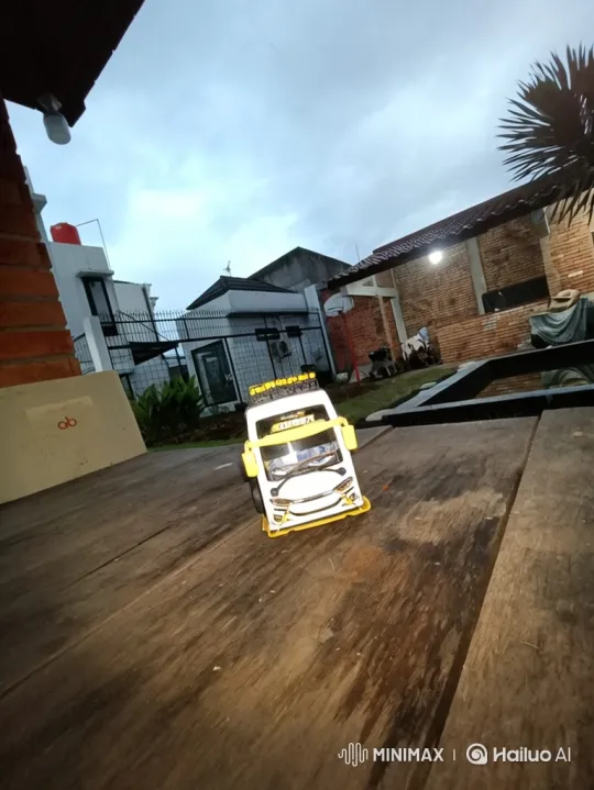 Toy Truck Transforms into Panoramic Earth View – AI Generated Video | Hailuo AI
