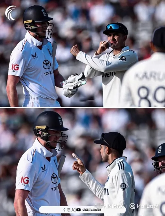Cricket Players' Intense On-field Confrontation – AI Generated Video | Hailuo AI