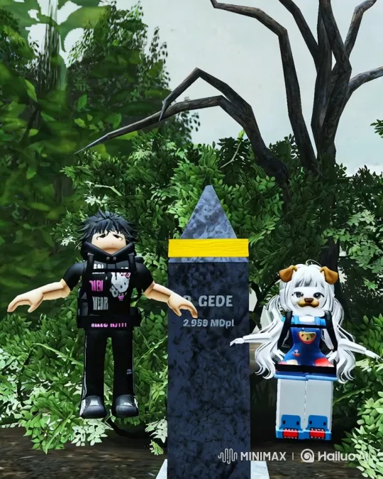 Anime Avatars Witness Earth from Virtual Mountain to Space – AI Generated Video | Hailuo AI