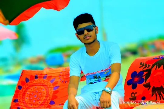 Young Man Prepares for Helicopter Takeoff on Beach – AI Generated Video | Hailuo AI