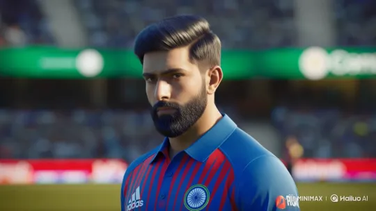 Hyper-Realistic Close-Up of Virat Kohli in AI-Enhanced Video – AI Generated Video | Hailuo AI