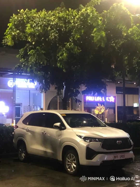 Modern SUV Transforms with Air Suspension at Night – AI Generated Video | Hailuo AI
