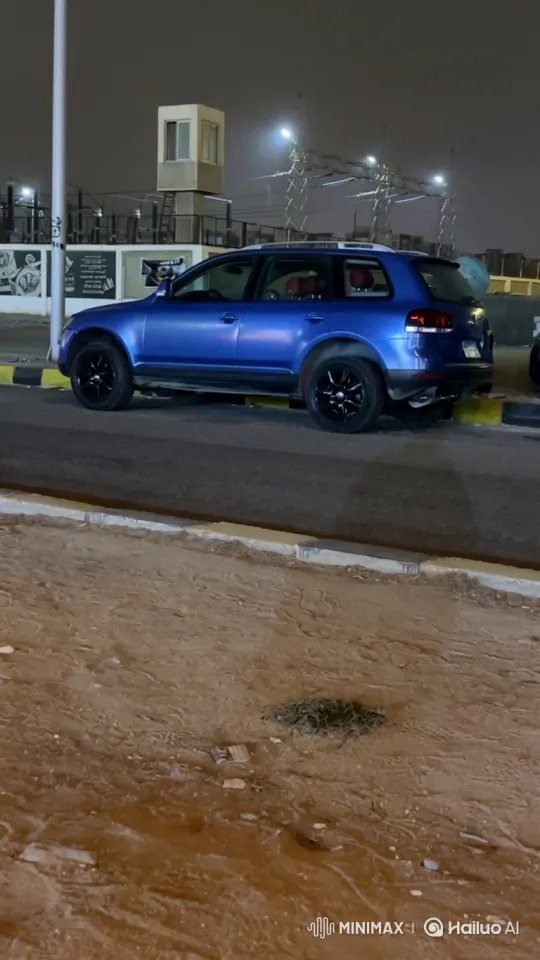 Volkswagen Touareg Transforms with Custom Body Kit and Air Suspension – AI Generated Video | Hailuo AI