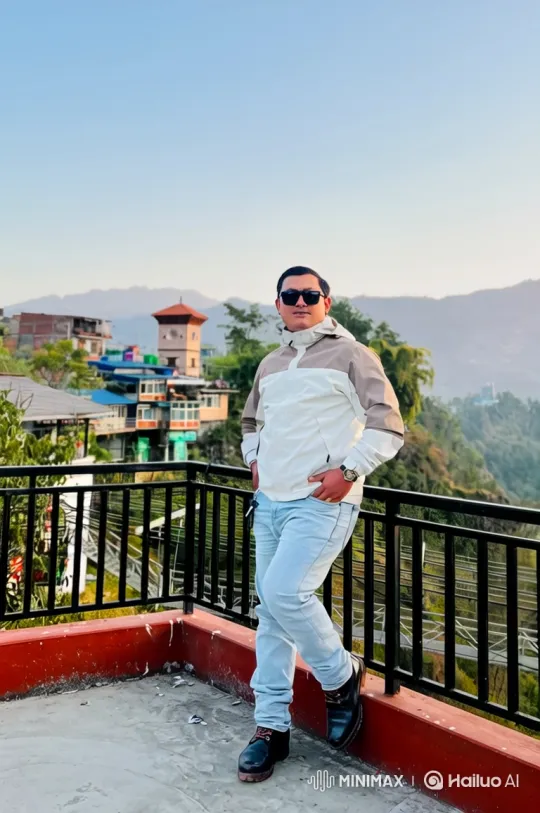 Young Man Prepares for Lamborghini Drive on Rooftop – AI Generated Video | Hailuo AI
