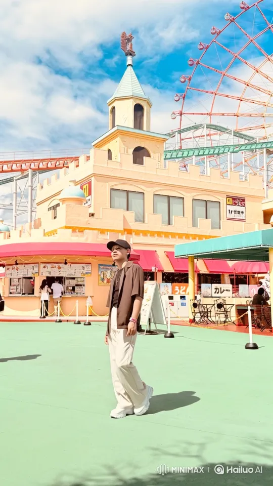 From Amusement Park to Cosmic Perspective: A Journey Through Earth's Layers – AI Generated Video | Hailuo AI