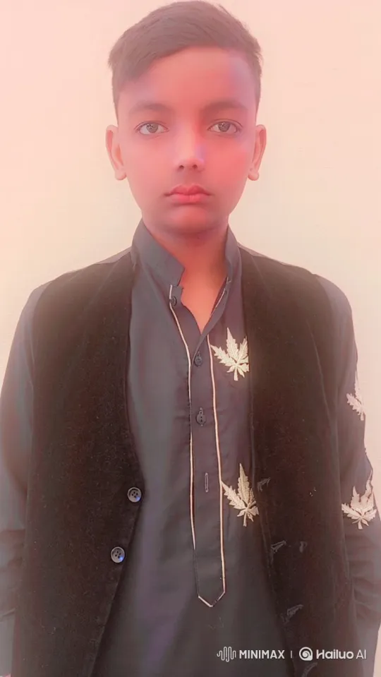 Young Boy's Subtle Shift to Confident Stance – AI Generated Video | Hailuo AI