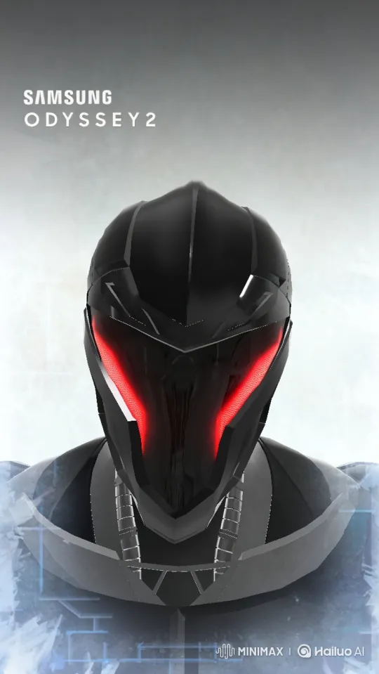 Futuristic Armored Figure in Dynamic Cinematic Reveal – AI Generated Video | Hailuo AI