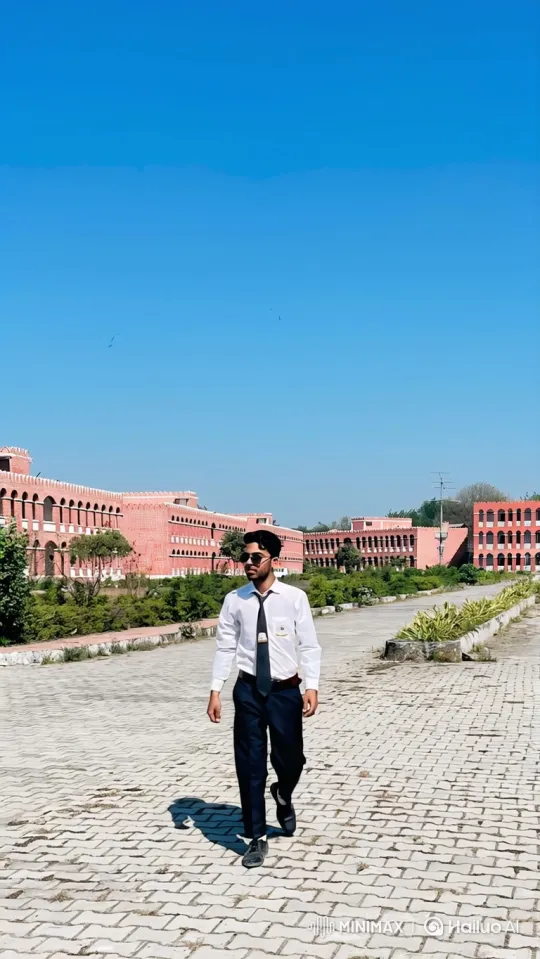 Young Man with Bodyguards Walks Confidently – AI Generated Video | Hailuo AI