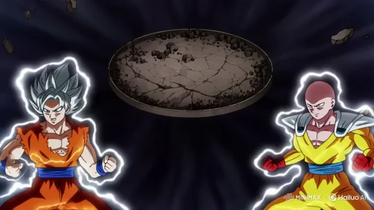 Goku and Saitama Clash in Destructive Battle – AI Generated Video | Hailuo AI