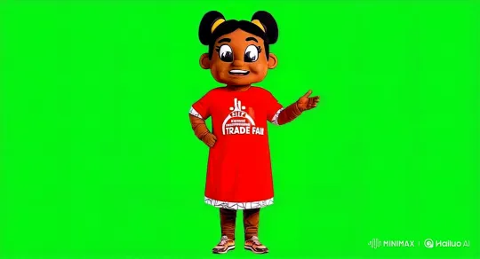 EITF 2025 Mascot Ngabisa Introduces Event with Lip-Sync and Gestures – AI Generated Video | Hailuo AI