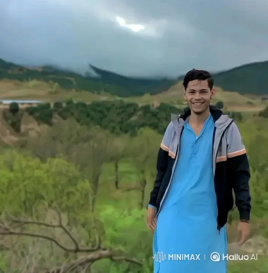 Young Couple Shares Quiet Moment in Scenic Landscape – AI Generated Video | Hailuo AI