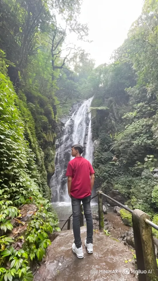 A Journey from a Forest Waterfall to the View of Earth from Space – AI Generated Video | Hailuo AI