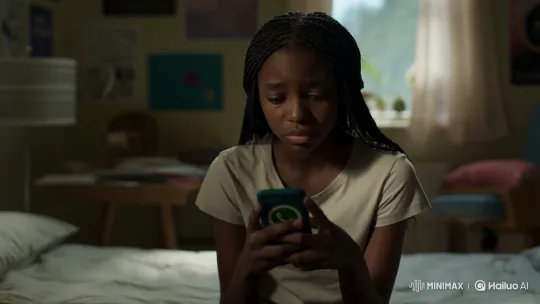 Lonely Teen Contemplates Lost Connection After Deletion – AI Generated Video | Hailuo AI
