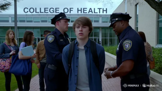 Student Arrested on College of Health Campus – AI Generated Video | Hailuo AI
