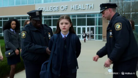 Student Arrested on College of Health Campus – AI Generated Video | Hailuo AI