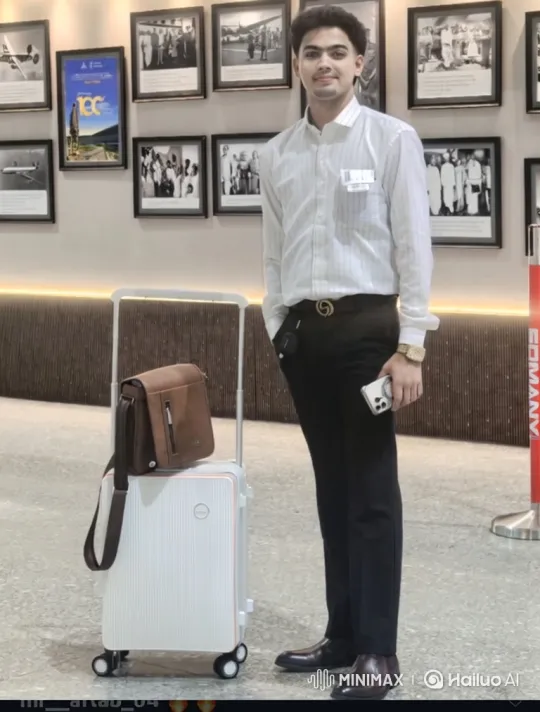 Young Man Prepares for Departure in Luxury Rolls-Royce – AI Generated Video | Hailuo AI