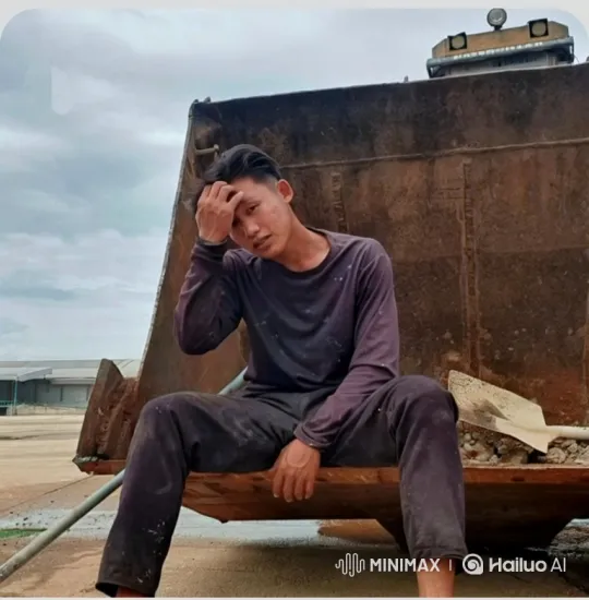 Transformation of a Man in Industrial Setting to City Driver – AI Generated Video | Hailuo AI