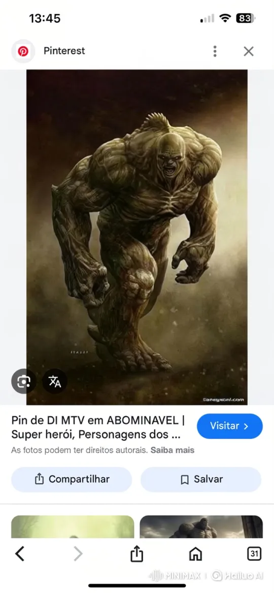 Colossal Green Monster Advances in Dark Haze – AI Generated Video | Hailuo AI