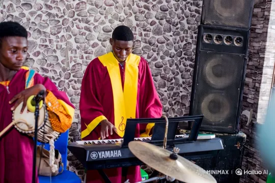 Young Man Plays Keyboard, Drives Red Sports Car – AI Generated Video | Hailuo AI