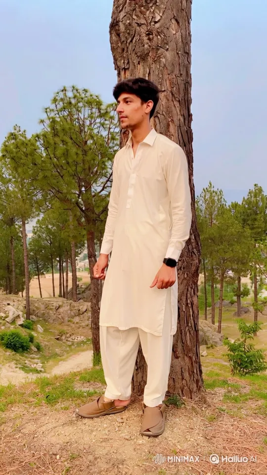 Mysterious Encounter: Man Meets Appearing Woman in Woods – AI Generated Video | Hailuo AI