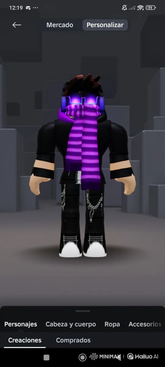 Roblox Avatar Fights Superman in Dystopian Landscape – AI Generated Video | Hailuo AI