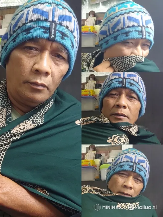 Man in Beanie and Shawl with Tracking Camera Shot – AI Generated Video | Hailuo AI