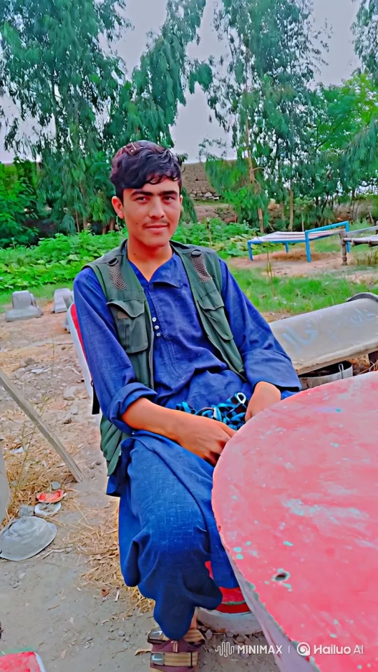 Young Man in Nature with Steady Gaze and Subtle Movements – AI Generated Video | Hailuo AI