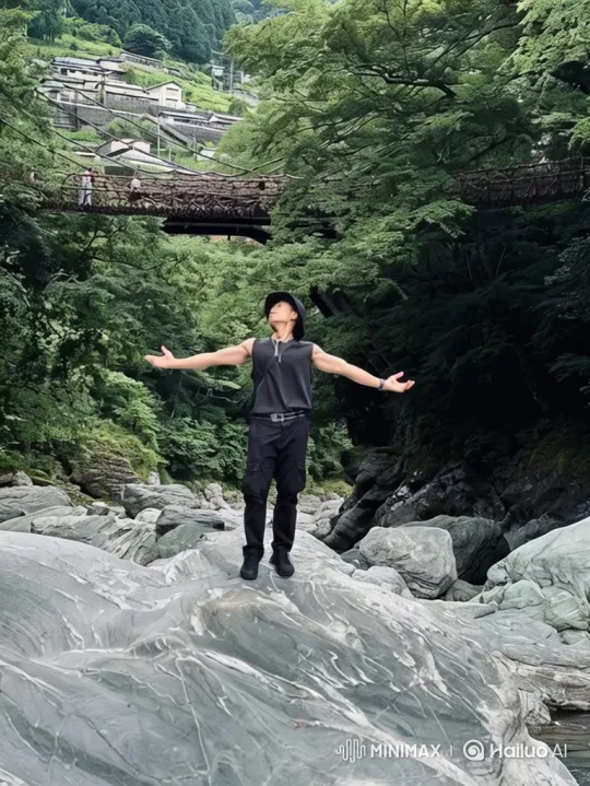 Journey from a River Gorge to Earth's Orbit – AI Generated Video | Hailuo AI