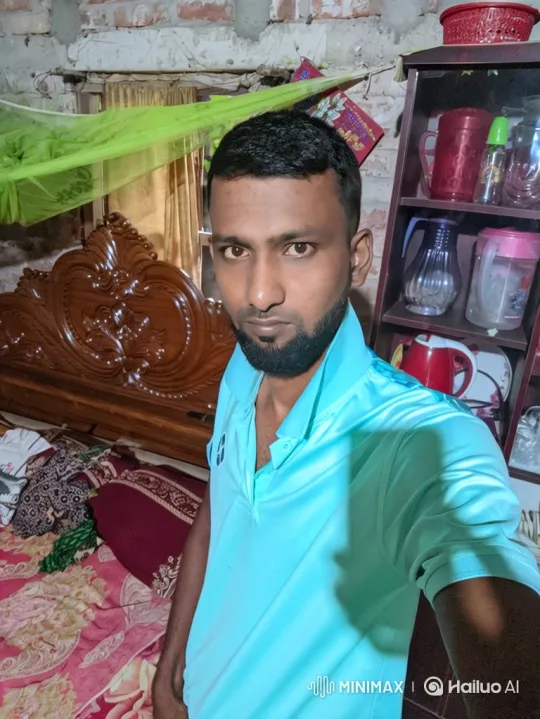 Man Takes Selfie in Bedroom with Minor Adjustments – AI Generated Video | Hailuo AI