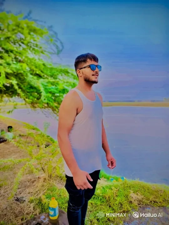 Romantic Couple Enjoying a Serene Golden Hour Moment – AI Generated Video | Hailuo AI