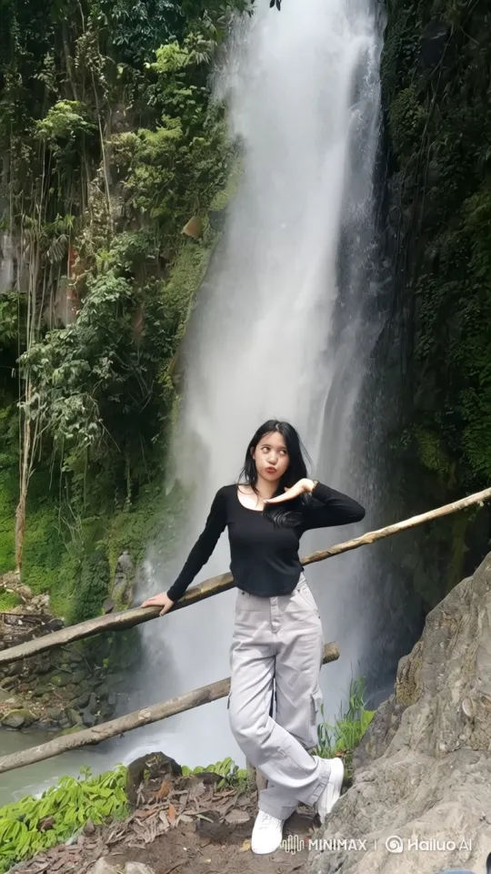 Panoramic Journey from Waterfall to Space – AI Generated Video | Hailuo AI