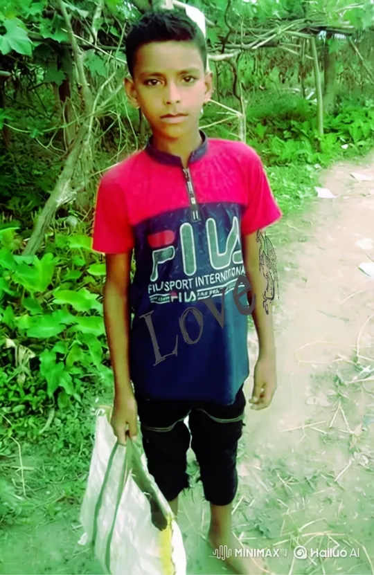 Boy Walks Through Nature with Plastic Bag – AI Generated Video | Hailuo AI